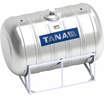 Bồn nước Inox Tân Á 8 2000 lít F1140 Ngang
